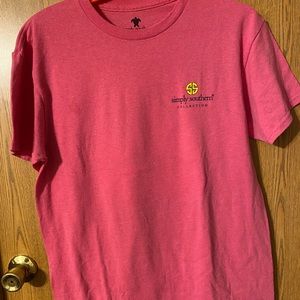 Pink short sleeved t-shirt